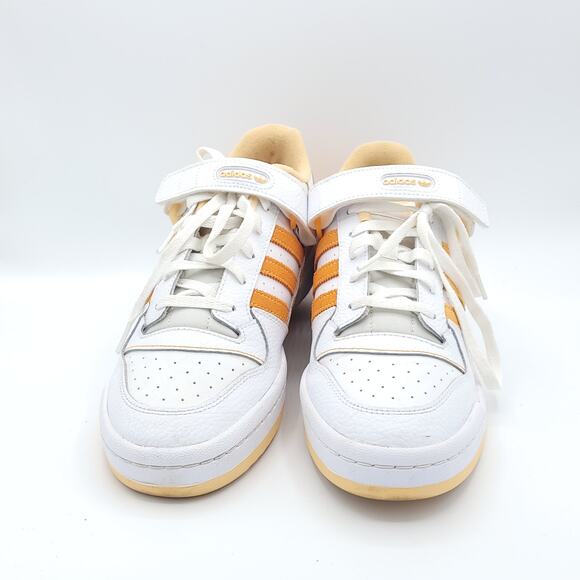 Adidas Forum Low Retro Shoe White Peach Sneaker GY5833 with strap men\'s size 11 main image 2